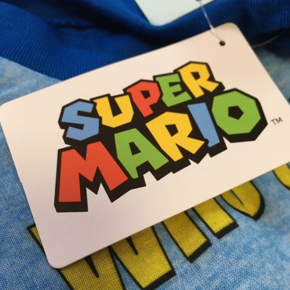 NWT Super Mario Bros Pajama Set - Size 6 - Picture 6 of 9